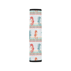 Seahorse Pattern Theme Car Seat Belt Cover