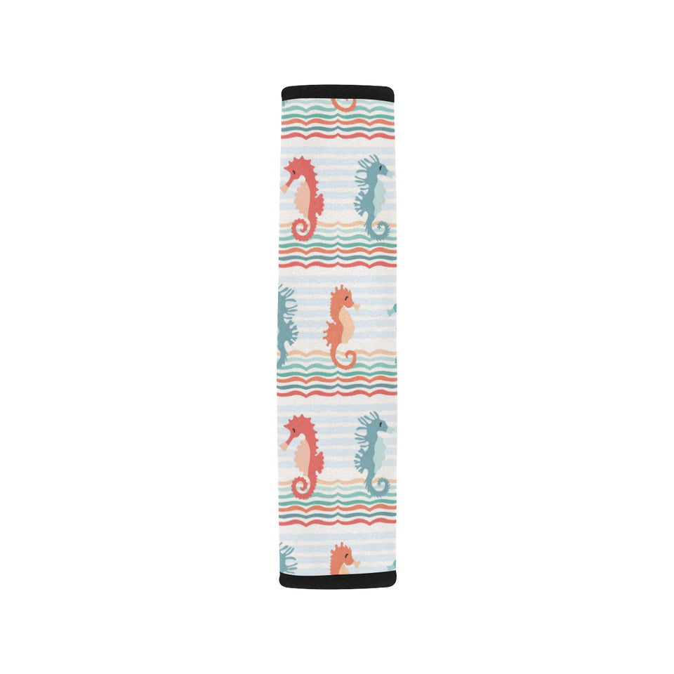 Seahorse Pattern Theme Car Seat Belt Cover