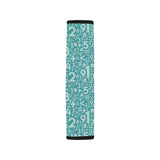 Math Pattern Print Design 05 Car Seat Belt Cover