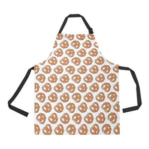 Pretzels Pattern Print Design 05 Adjustable Apron