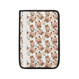 Yorkshire Terrier Pattern Print Design 04 Car Seat Belt Cover