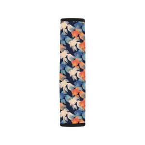 Goldfish Pattern Print Design 04 Car Seat Belt Cover