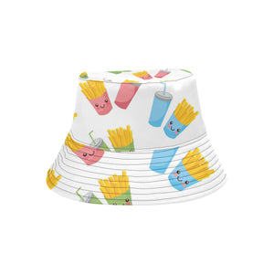Colorful French Fries Pattern Unisex Bucket Hat