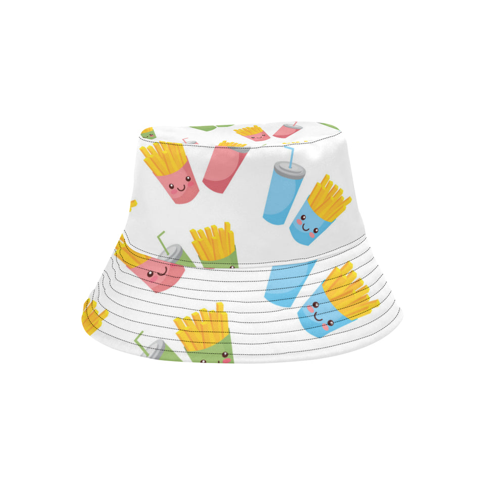 Colorful French Fries Pattern Unisex Bucket Hat