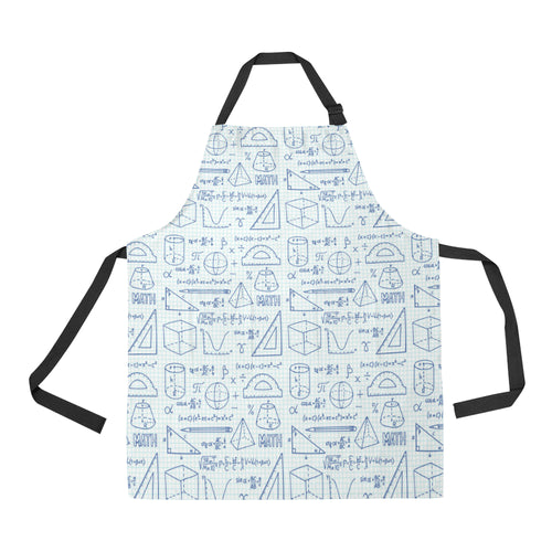 Math Pattern Print Design 03 Adjustable Apron