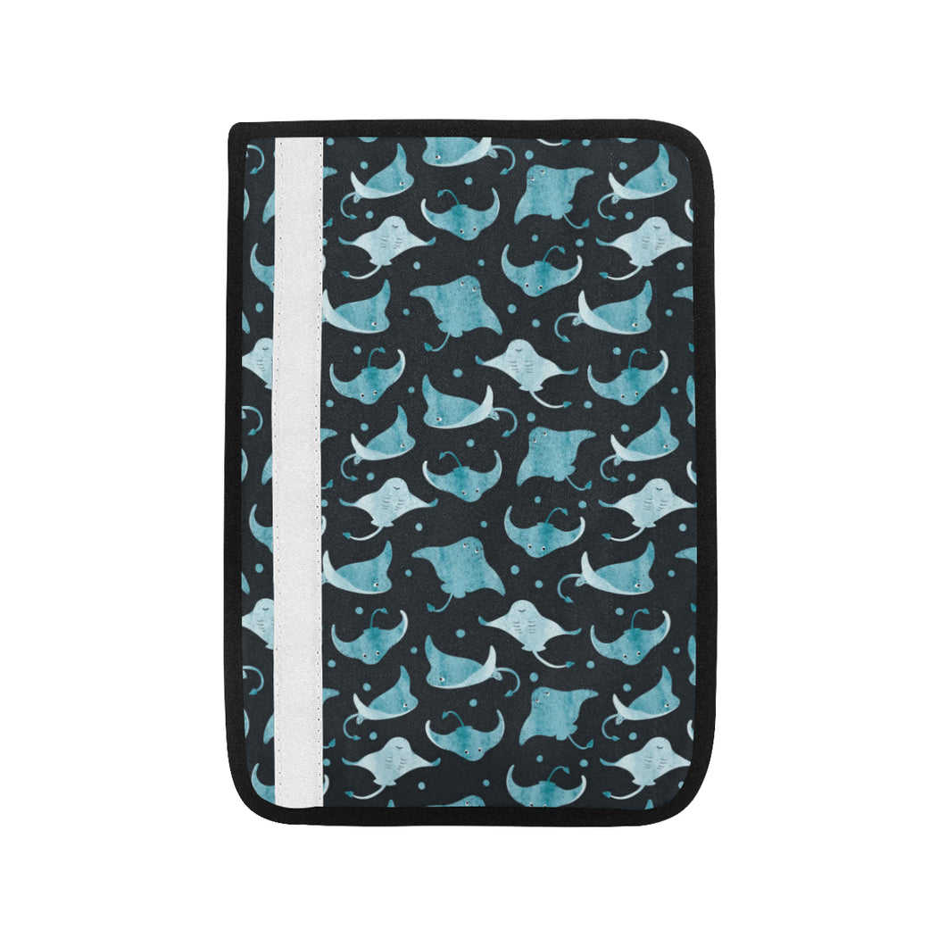 Stingray Pattern Print Design 04 Car Seat Belt Cover