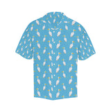 Pelican Pattern Print Design 02 Men's All Over Print Hawaiian Shirt (Model T58)