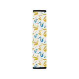 Saxophone Pattern Car Seat Belt Cover