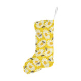 Bee Daisy Pattern Christmas Stocking