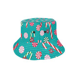 Christmas Candy Pattern Unisex Bucket Hat