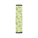 Kiwi Pattern Striped Background Car Seat Belt Cover