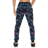 Peacock Feather Pattern Unisex Casual Sweatpants