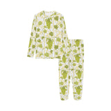 Grape Pattern Background Kids' Boys' Girls' All Over Print Pajama Set