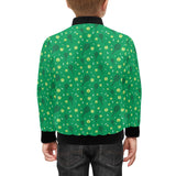 Tennis Pattern Print Design 03 Kids' Boys' Girls' Bomber Jacket