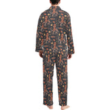 Octopus Pattern Men's Long Pajama Set