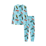 Surfboard Pattern Print Design 03 Kids' Boys' Girls' All Over Print Pajama Set