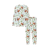 Squirrel Pattern Print Design 02 Kids' Boys' Girls' All Over Print Pajama Set