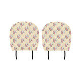 Darts Pattern Print Design 05 Car Headrest Cover