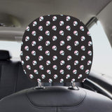 Alien Pattern Print Design 04 Car Headrest Cover