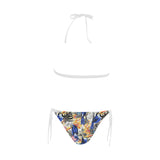 Toucan Leaves Flower Pattern Sexy Bikinis Two-Pieces Swimsuits
