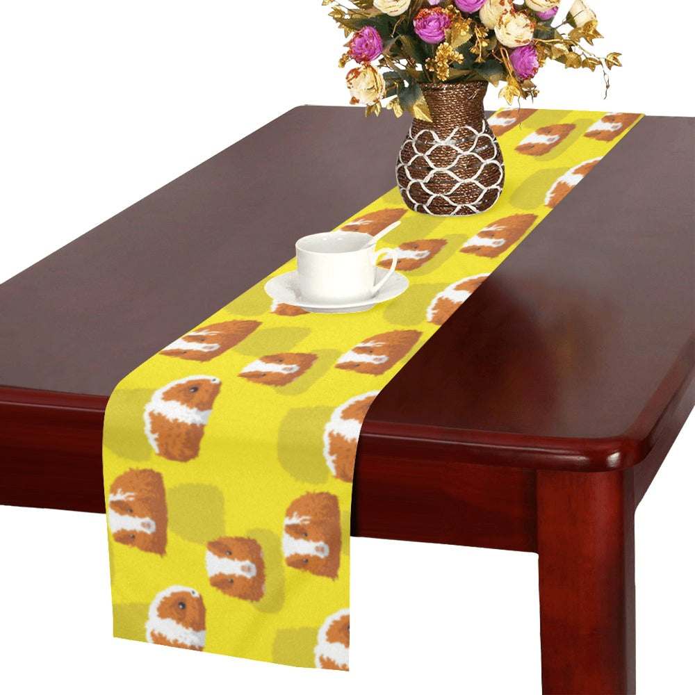 Guinea Pig Pattern Print Design 05 Table Runner