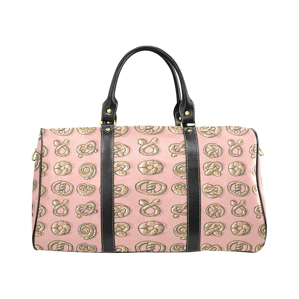 Pretzels Pattern Print Design 04 Travel Bag