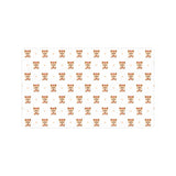 Yorkshire Terrier Pattern Print Design 03 Doormat