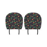 Alien Pattern Print Design 03 Car Headrest Cover