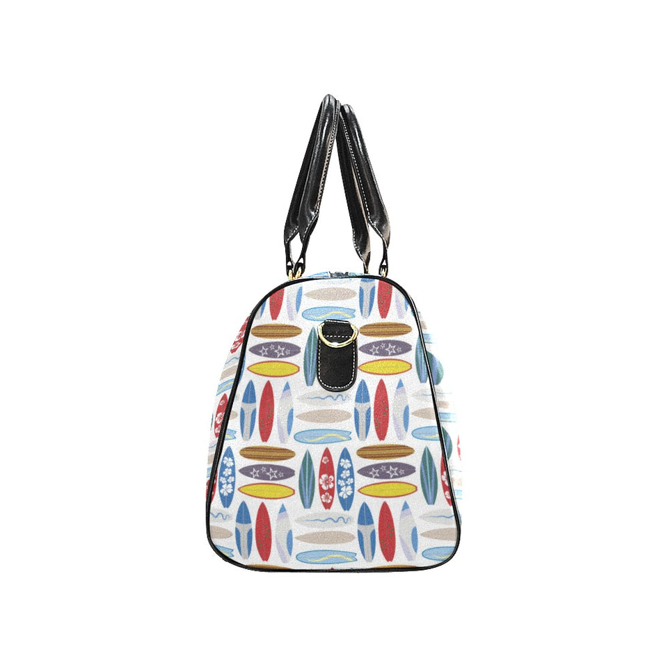 Surfboard Pattern Print Design 02 Travel Bag