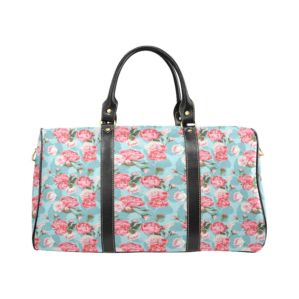 Rose Pattern Print Design 03 Travel Bag