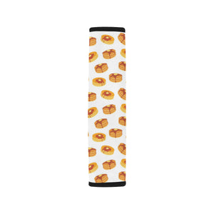 Pancake Pattern Print Design 04 Car Seat Belt Cover