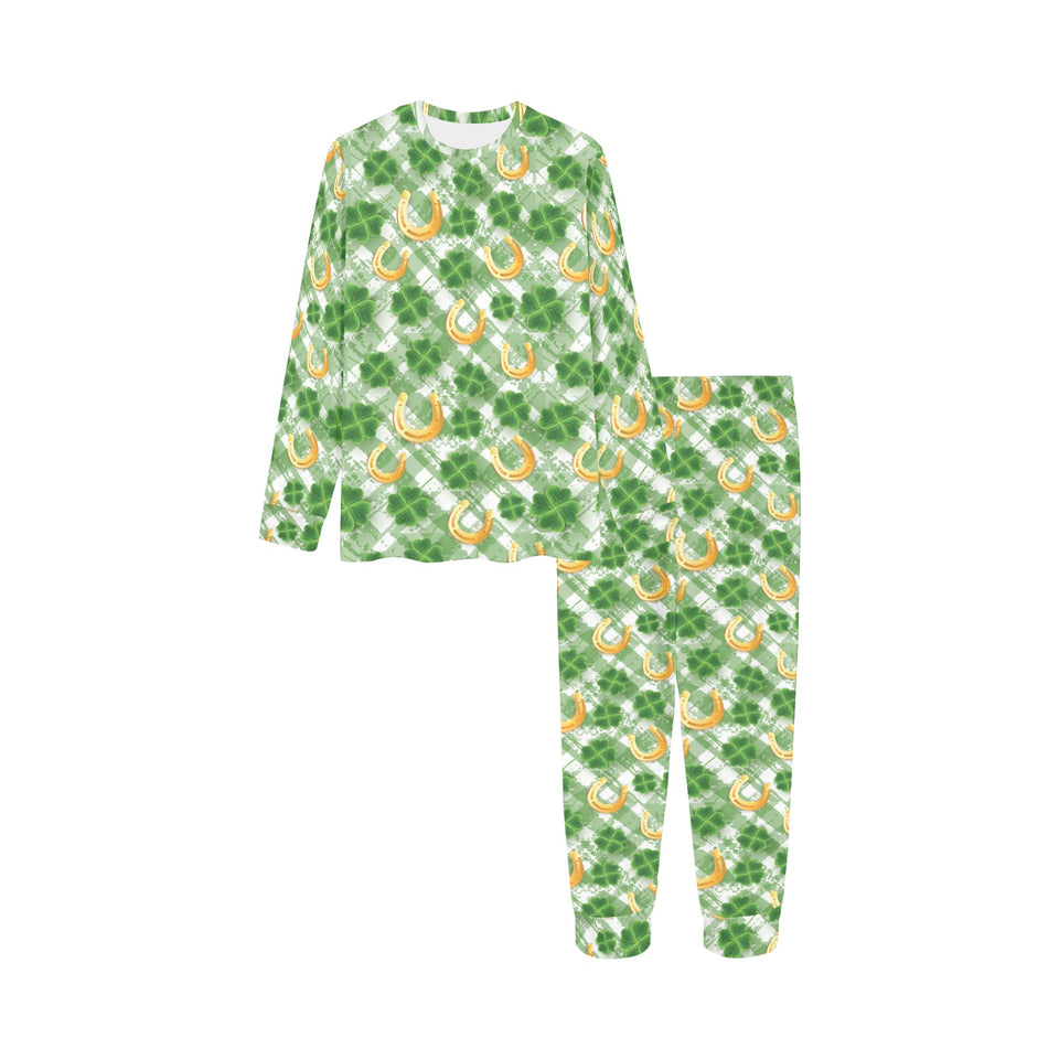 Horseshoes Pattern Print Design 05 Kids' Boys' Girls' All Over Print Pajama Set