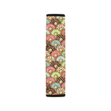 Donut Pattern Background Car Seat Belt Cover