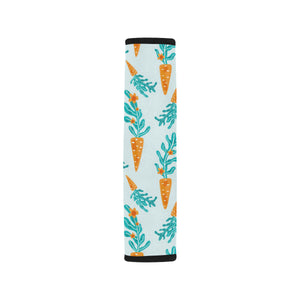 Carrot Pattern Print Design 03 Car Seat Belt Cover