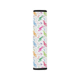 Music Notes Pattern Print Design 02 Car Seat Belt Cover