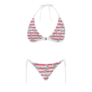 Unicorn Silver Pattern Sexy Bikinis Two-Pieces Swimsuits