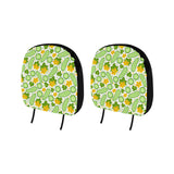 Cucumber Pattern Car Headrest Cover