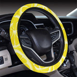 Sliced Lemon Pattern Car Steering Wheel Cover