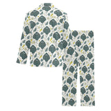 Stingray Pattern Print Design 03 Men's Long Pajama Set