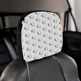 Eagle Pattern Print Design 03 Car Headrest Cover