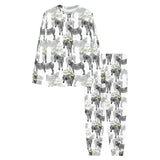 Zebra Pattern Men's All Over Print Pajama