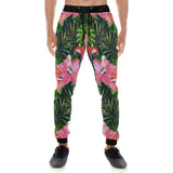 Parrot Leaves Pattern Unisex Casual Sweatpants