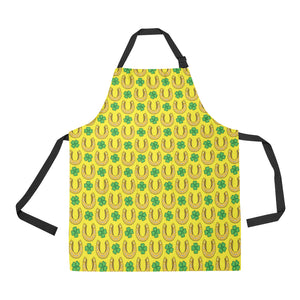 Horseshoes Pattern Print Design 01 Adjustable Apron