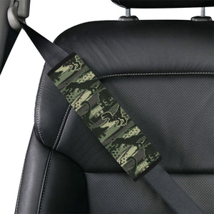 Dinosaur Camo Pattern Car Seat Belt Cover