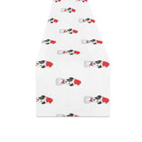 Jack Russel Pattern Print Design 01 Table Runner