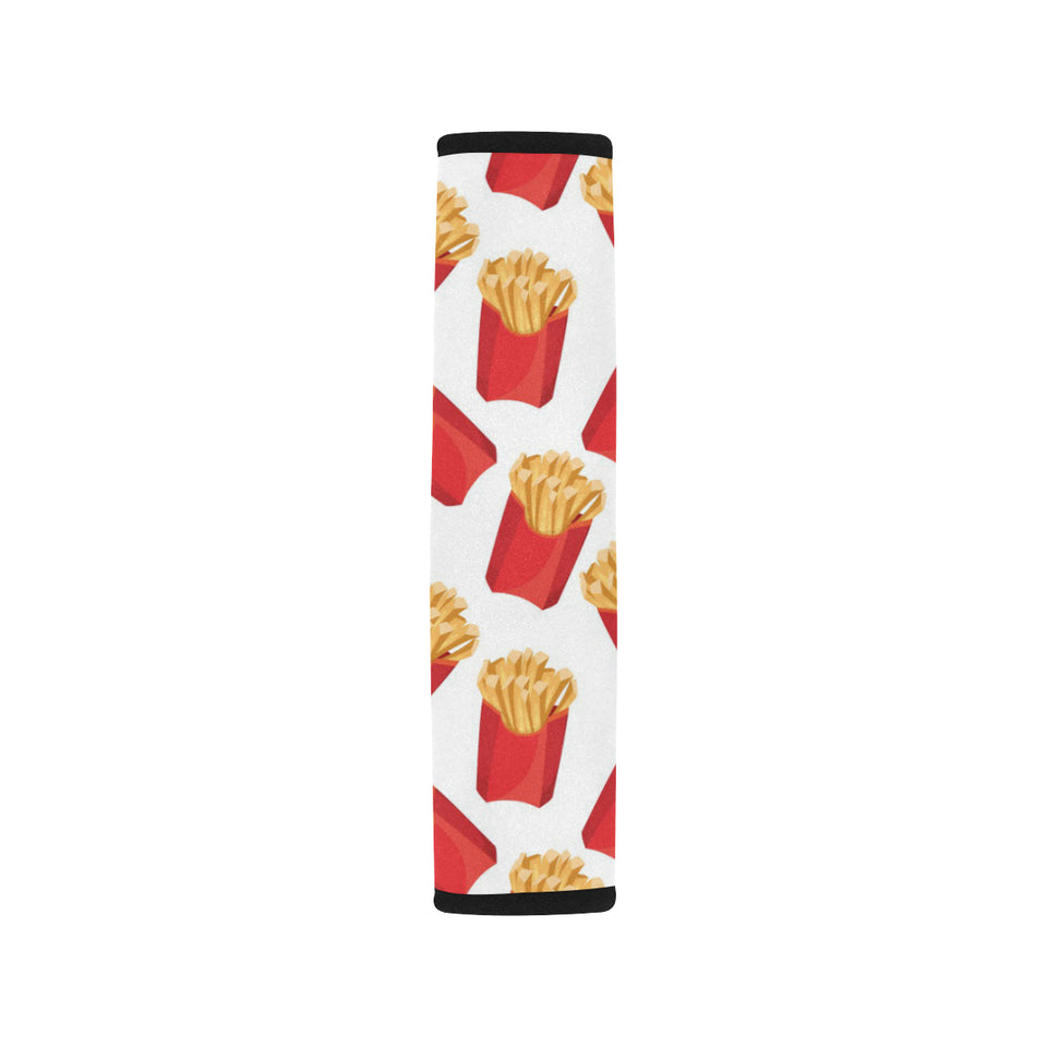 French Fries Theme Pattern Car Seat Belt Cover