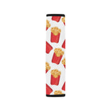 French Fries Theme Pattern Car Seat Belt Cover