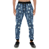 Seahorse Shell Pattern Unisex Casual Sweatpants