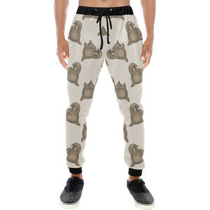 Sea Lion Pattern Unisex Casual Sweatpants