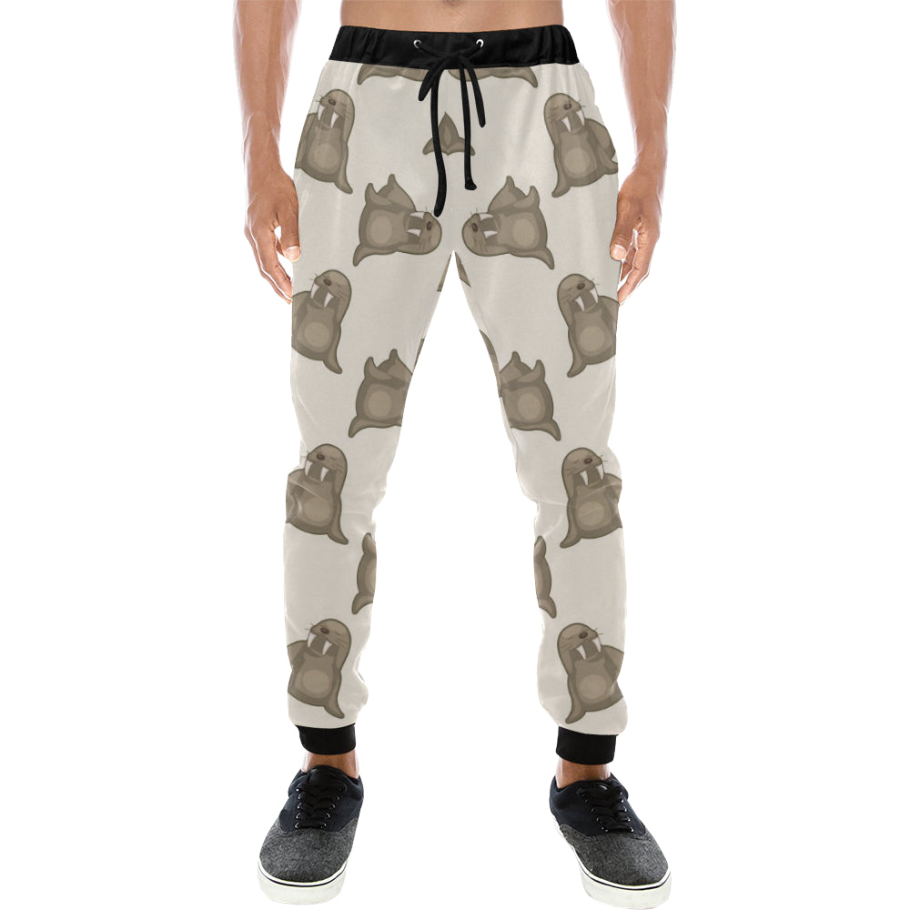 Sea Lion Pattern Unisex Casual Sweatpants